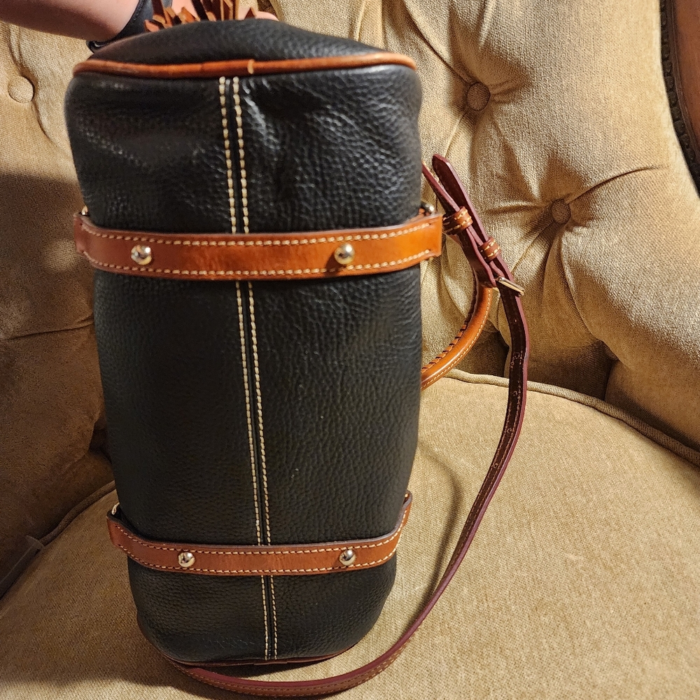 Dooney & Bourke braided pebble grain satchel - Picture 5 of 7